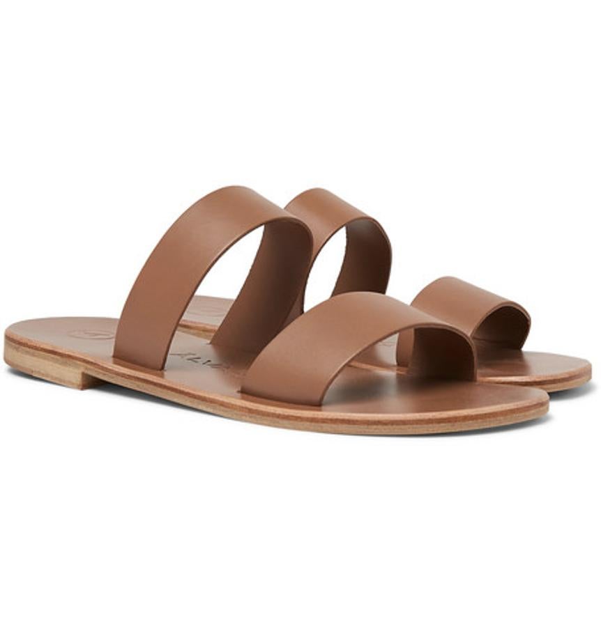 Sandalias camel de Álvaro